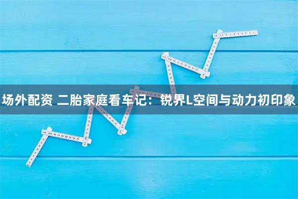 场外配资 二胎家庭看车记：锐界L空间与动力初印象